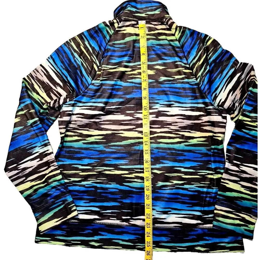 Womens Fila Sport Activewear Quarter Zip Pullover Jacket Size Large Athleisure